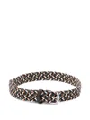 Anderson's Braided Belt In Multi