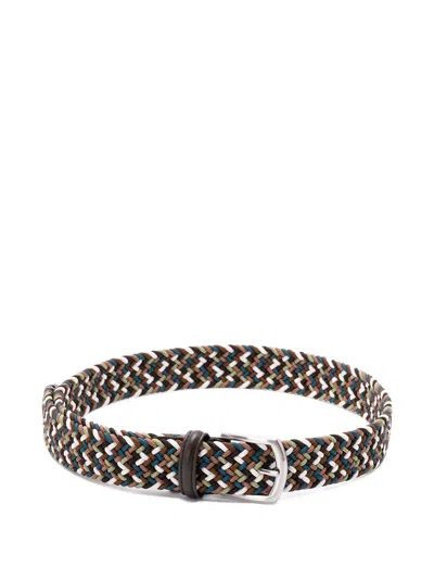 Anderson's Braided Belt In Multi