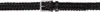 Anderson's Brown Narrow Woven Leather Casual Belt In M1 Dark Brown