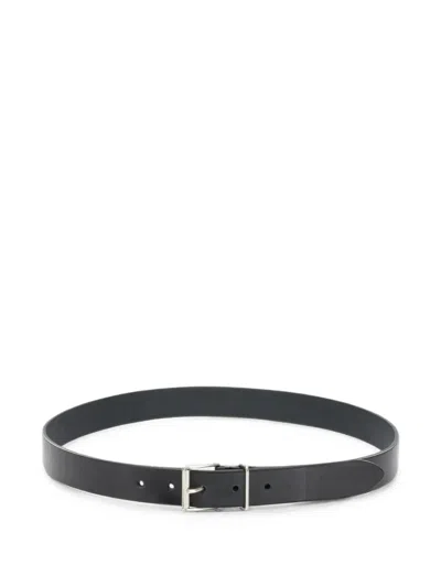 Anderson's Buckle-fastening Leather Belt In Blue