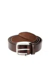 Anderson's Leather Belt In Brown