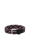 Anderson's Classic Anderson`s Multicolour Elastic Woven Belt In Multi