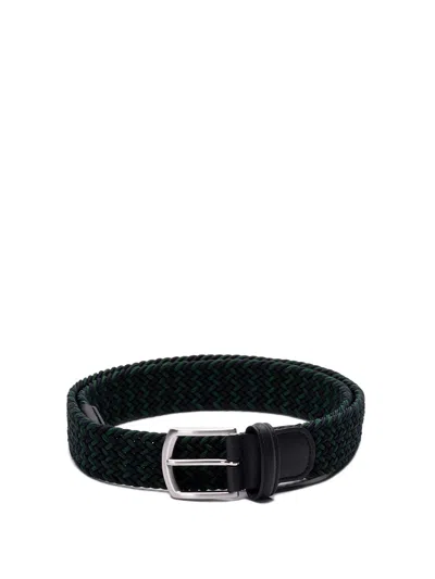 Anderson's Classic Anderson`s Multicolour Elastic Woven Belt