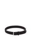 Anderson's Elastic Woven Belt In Black