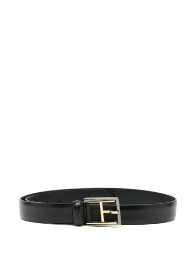 Anderson's Leather Belt In Black