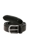 Anderson's Leather Belt In Black