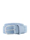 Anderson's Leather Belt In Blue