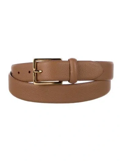 Pre-owned Anderson's Leather Belt In Brown