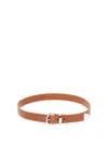 Anderson's Leather Belt In Brown