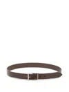 Anderson's Leather Belt In Brown