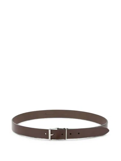 Anderson's Leather Belt In Brown