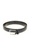 Anderson's Leather Belt In Gray