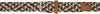 Anderson's Multicolor Classic Elastic Woven Belt In 161-c3 Tan