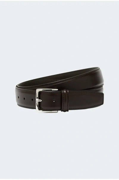 Anderson's Semi Formal Belt In Dark Brown