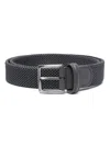 Anderson's Taric Elasticated-strap Belt In Grey
