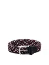Anderson's Classic Anderson`s Multicolour Elastic Woven Belt In Multicolour