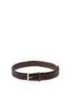 Anderson's Woven Leather Belt