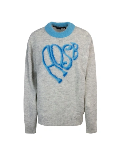 Andersson Bell Adsb Heart Shirt In Grey