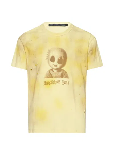 Andersson Bell Alien Machinery Cotton T-shirt In Multi