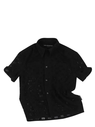 Andersson Bell Anderson Bell Letto Knitted Shirt In Black