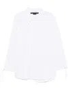 Andersson Bell Asymmetric-design Shirt In White
