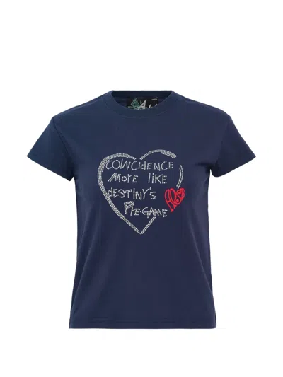Andersson Bell Baby Heartfix T-shirt In Blue