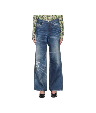 ANDERSSON BELL BELT-LOOP JEANS