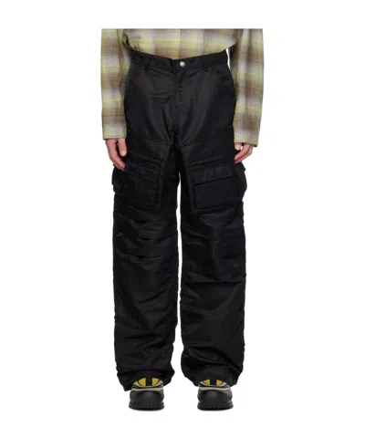 Andersson Bell Black Pocket Cargo Pants