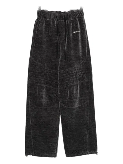 Andersson Bell Biker Track Pants In Gray