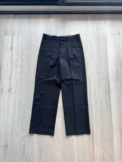 Pre-owned Andersson Bell Black Double Knee Trousers