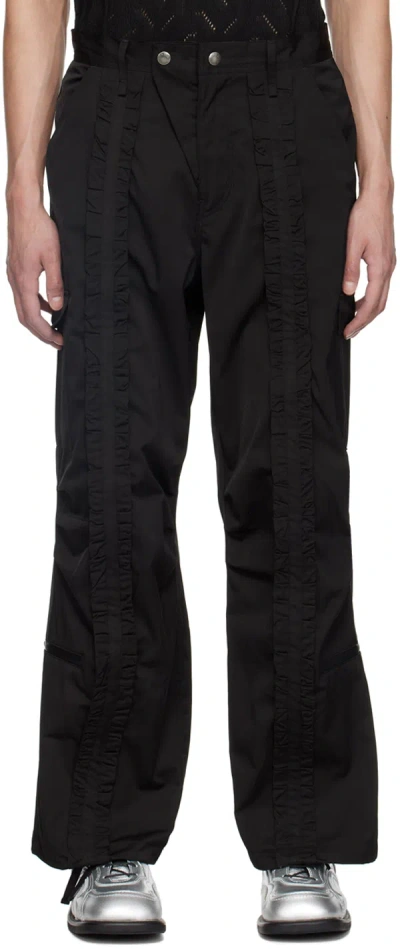 Andersson Bell Black Kenley Cargo Trousers