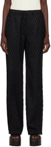 Andersson Bell Black Makeni Trousers In Black