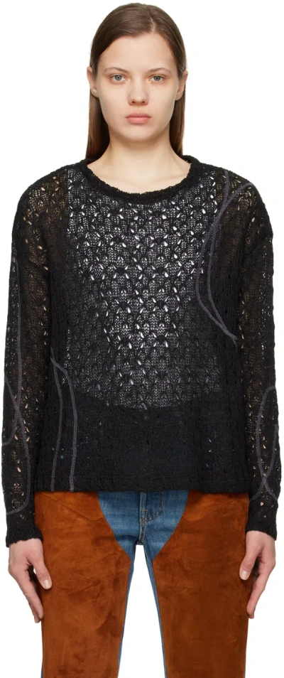 Andersson Bell Black Watton Sweater