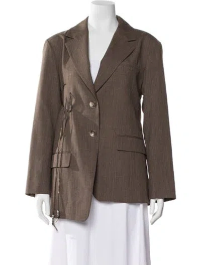 Pre-owned Andersson Bell Blazer In Brown