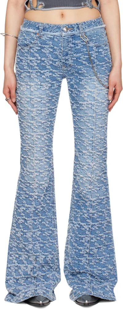 Andersson Bell Blue Agnes Jeans In Washed Blue
