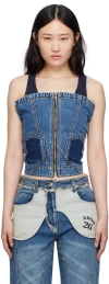 ANDERSSON BELL BLUE COVE DENIM TANK TOP