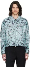 ANDERSSON BELL BLUE FABRIAN FLOWER JACKET