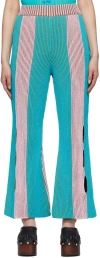 Andersson Bell Blue Kaia Lounge Pants In Blue