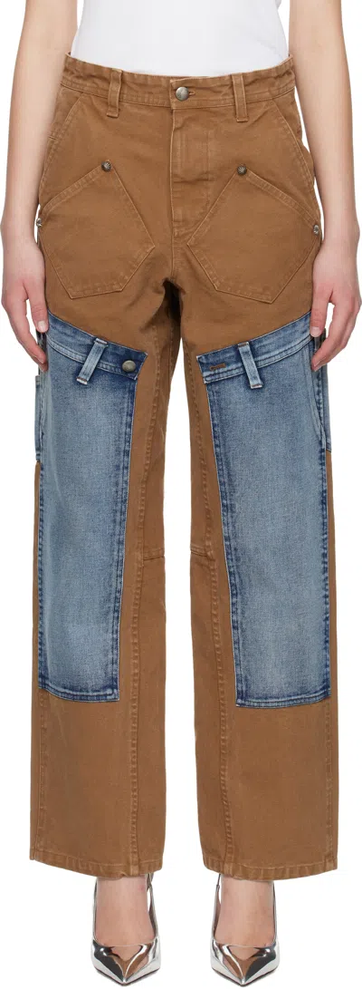 Andersson Bell Brown & Blue Re-make Carpenter Jeans