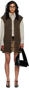 Andersson Bell Brown Carpenter Minidress