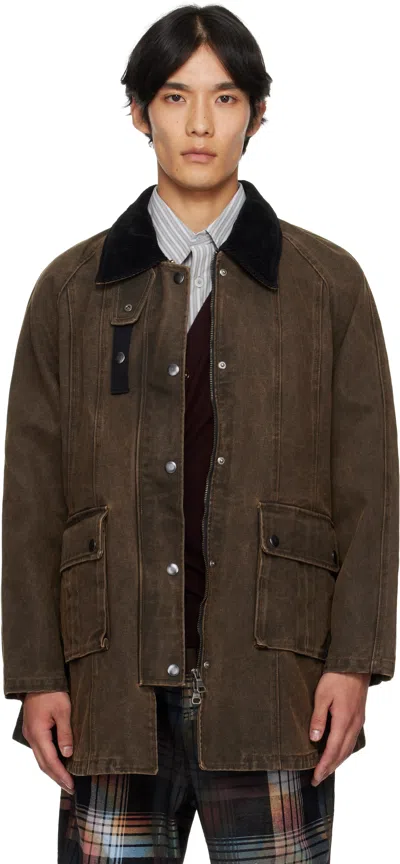 Andersson Bell Brown Kerri Trapez Work Jacket