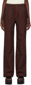 Andersson Bell Brown Makeni Trousers In Brown