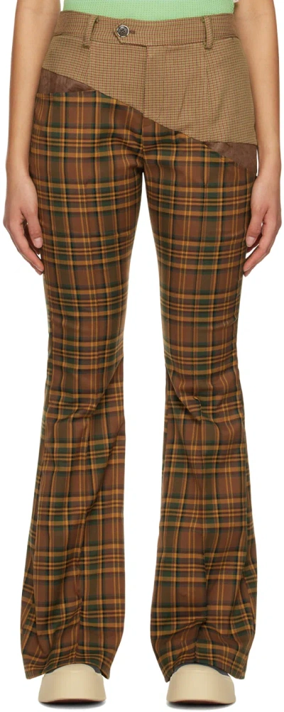Andersson Bell Brown Mika Diagonal Trousers