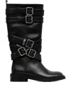 Andersson Bell Buckle-strap Boots In Black