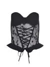 Andersson Bell Bustier In Black