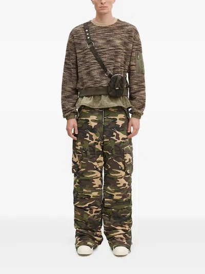 ANDERSSON BELL CAMOUFLAGE CARGO TROUSERS