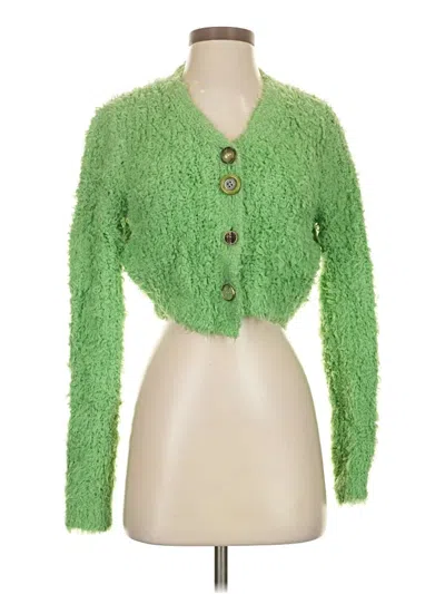 Pre-owned Andersson Bell Cardigan Sweater In Green