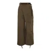 Andersson Bell Cargo Wrap Pants In Brown