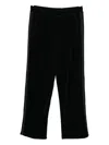 Andersson Bell Chain-link Trousers In Black