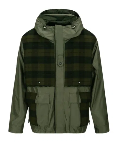 ANDERSSON BELL CHECK LAYERED JACKET